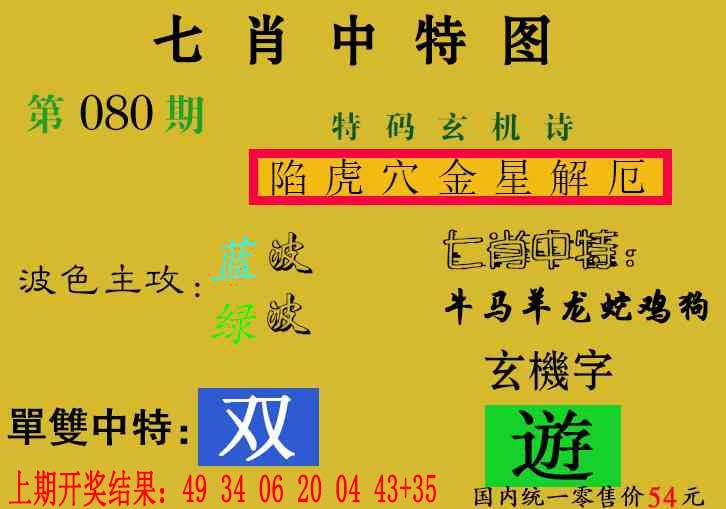 080期七肖中特[图]